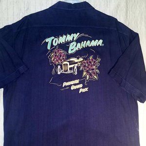 Tommy Bahama Paradise Grand Prix button down shirt